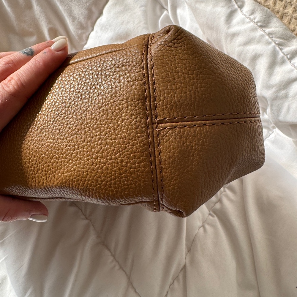 Coach Brown Leather Shoulder Bag - Picture 3 of 12